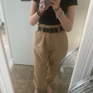 Beige pants